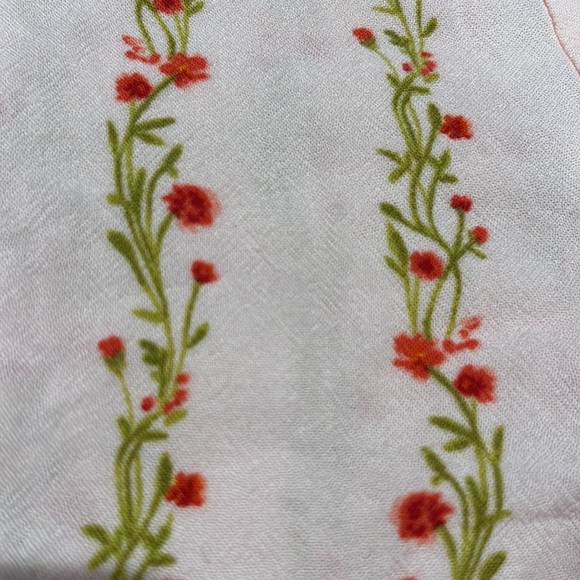 PacSun L. A. Hearts Tie Front Babydoll Crop Top - Picture 3 of 5